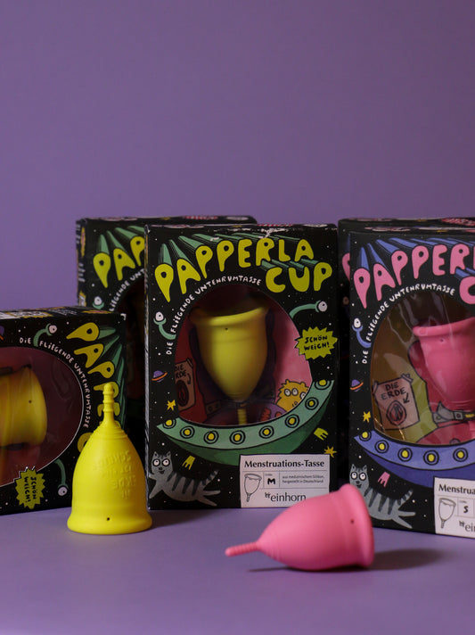 Menstruationstasse Papperlacup M & S