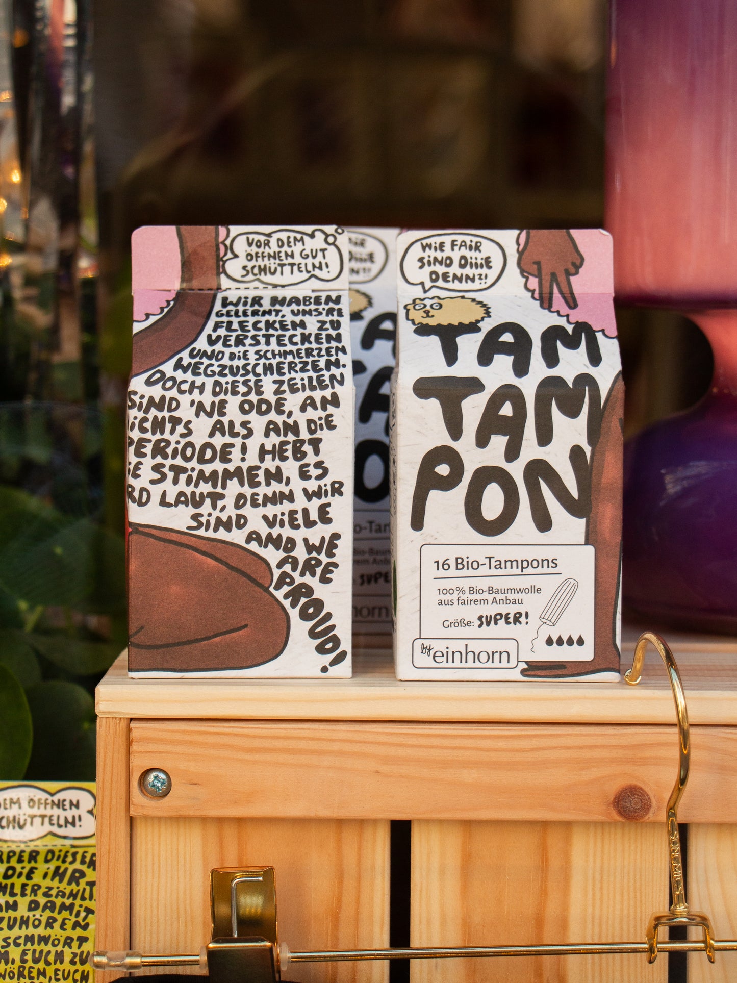 TamTampons von Einhorn (div.Größen)
