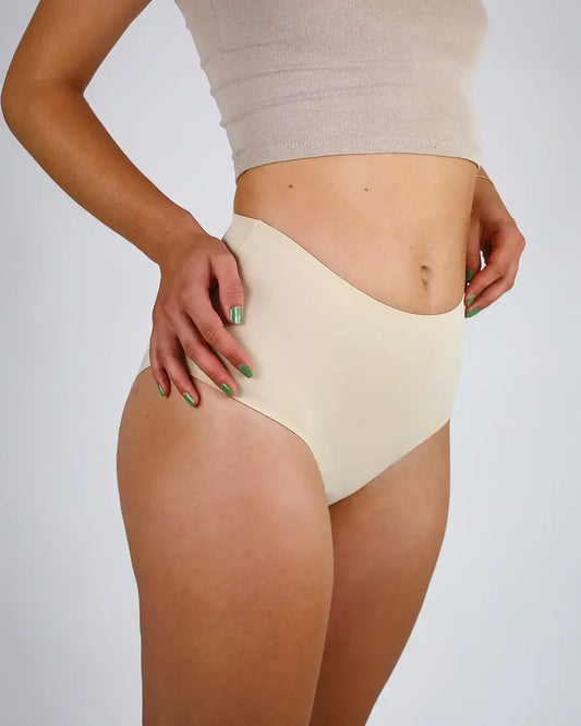Seamless High Waist Slip - beige