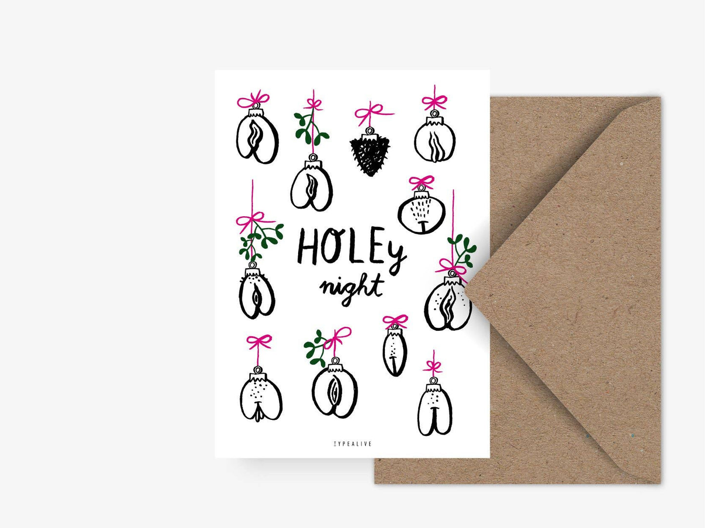 Postkarte | Holey Night