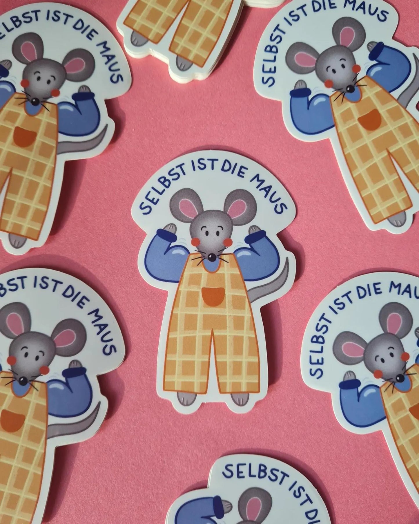 Sticker | Selbst ist die Maus