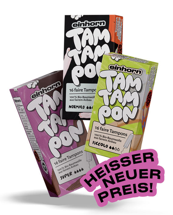TamTampons von Einhorn (div.Größen)