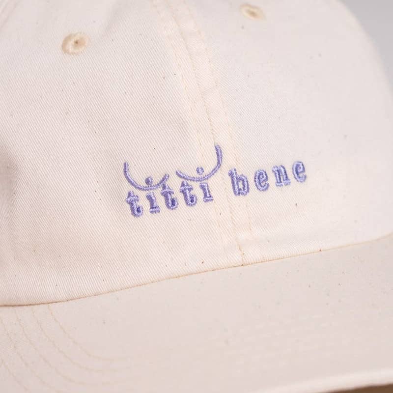 Cap | Titti bene | beige & lavender