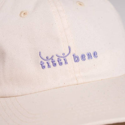 Cap | Titti bene | beige & lavender