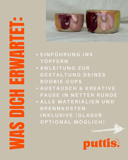 Boobie-Cups töpfern mit Nathalie