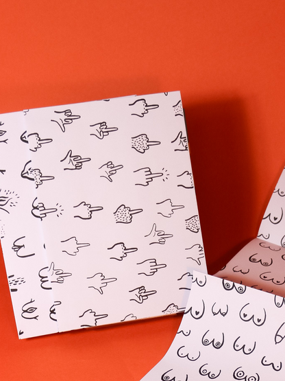 Geschenkbögen / F*&k You