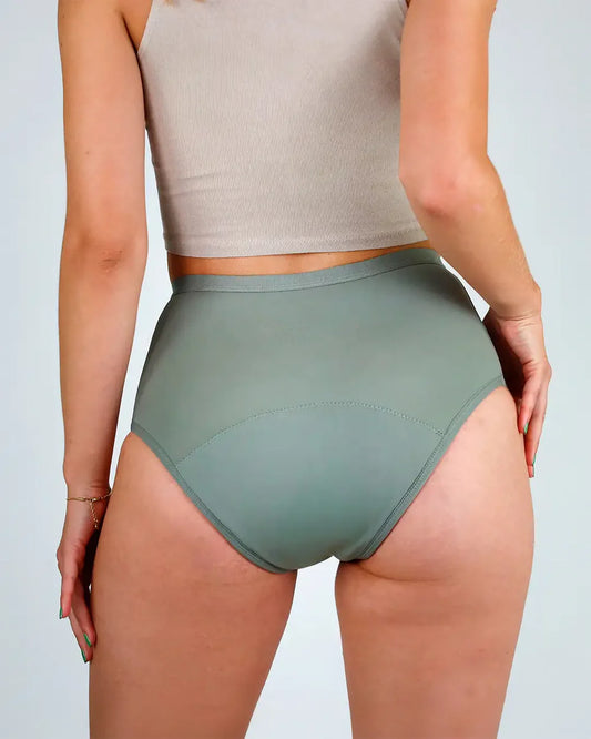 High Waist Slip - salbei