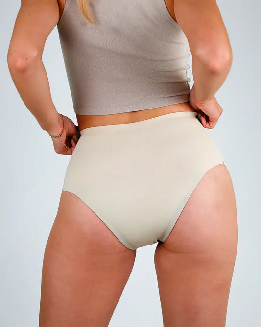 Seamless High Waist Slip - beige