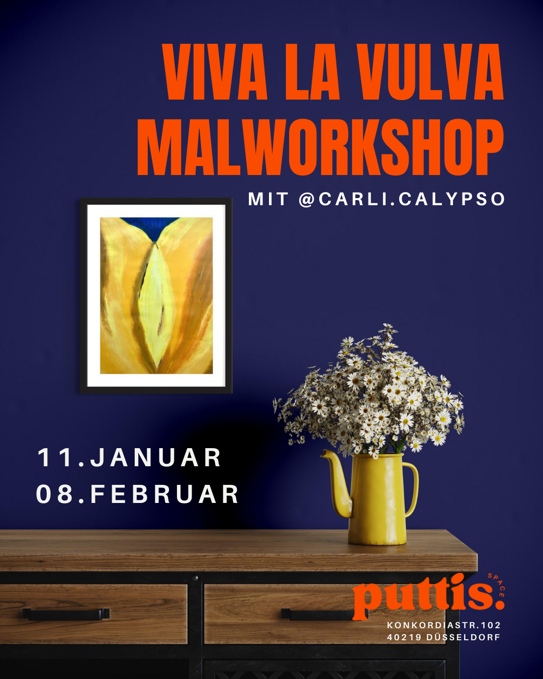 Viva La Vulva | Malen mit Lisa