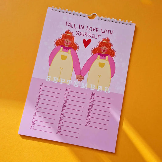 Geburtstagskalender DIN A4 | Celebrate yourself