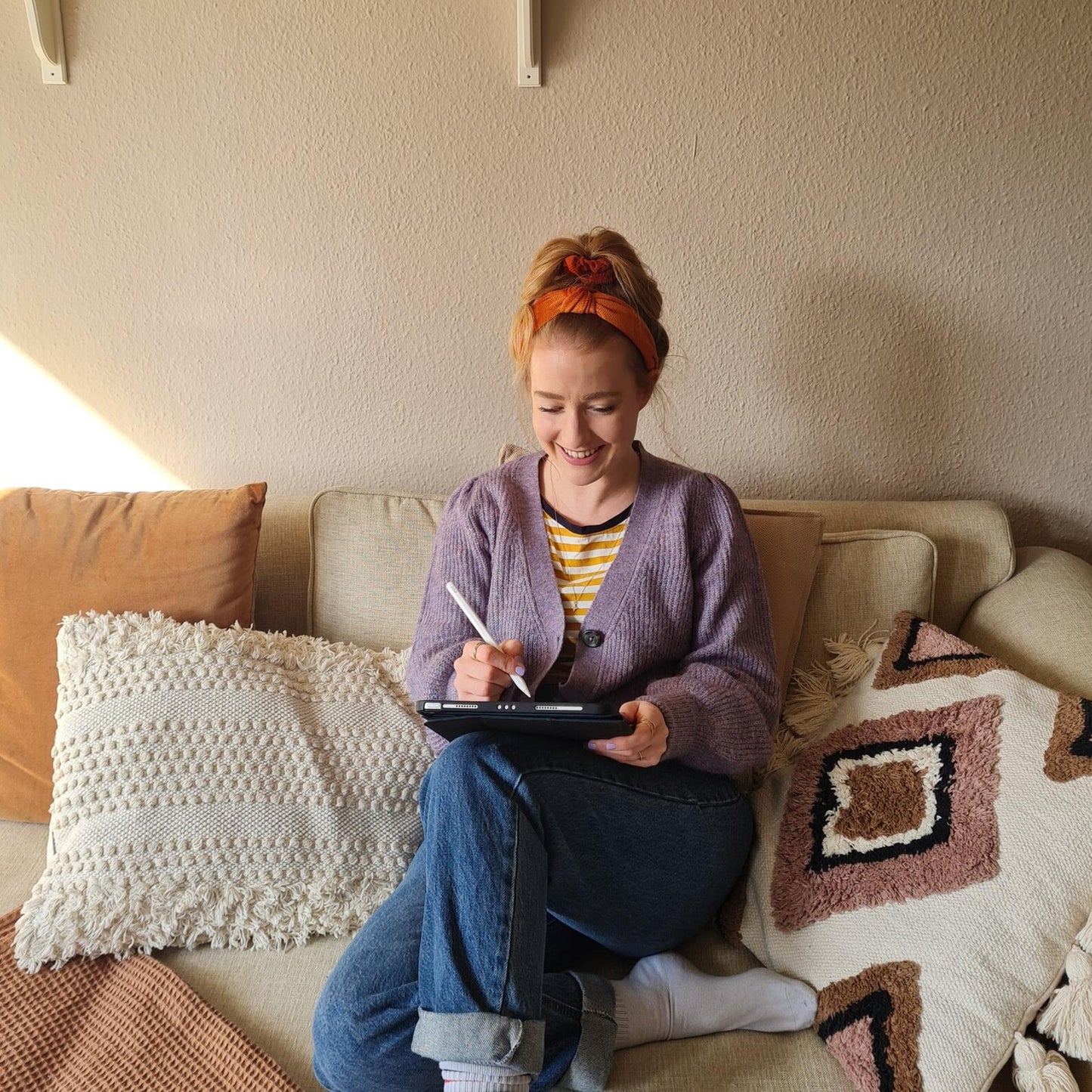 Sit like a lady | Maxi-Postkarte