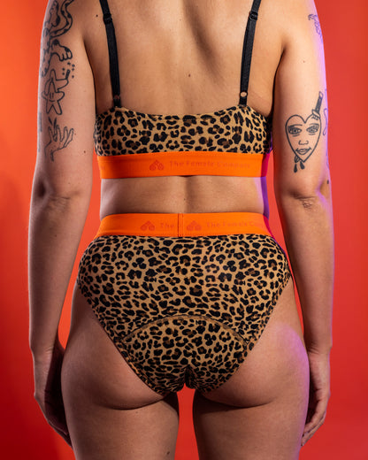 Nïpples Bralette – LEO orange